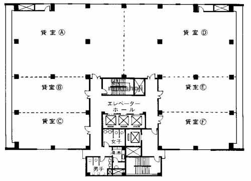 大樹生命神戸三宮ビル 平面1