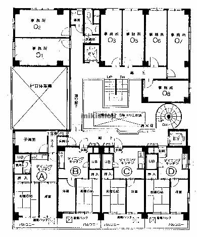 甲南サンシティ元町 平面1