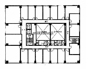 三宮ベンチャービル 平面1