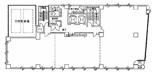 シティ神戸三宮ビル 平面1