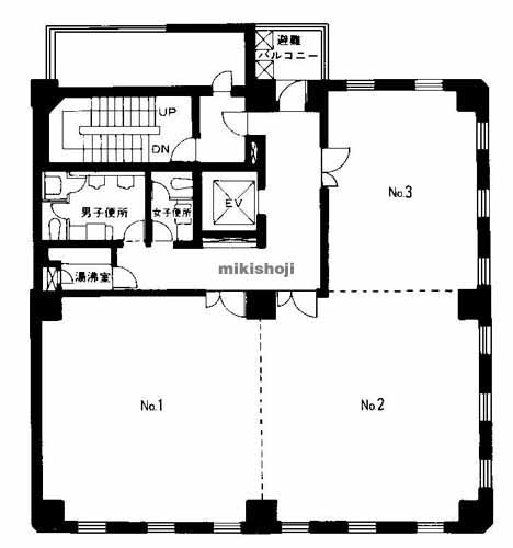 福建会館ビル 平面1