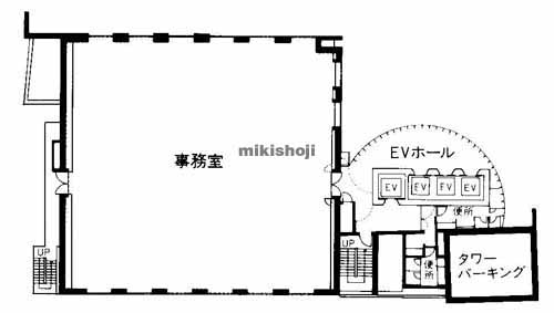 井門三宮ビル 平面1