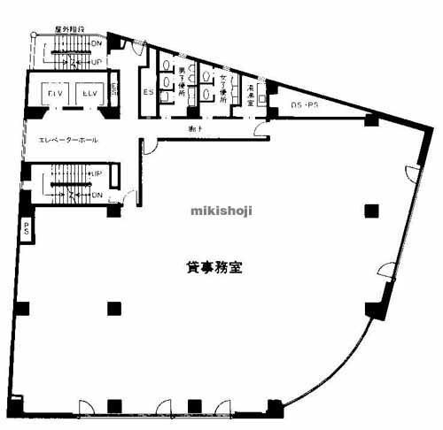 三宮ハートビル 平面1