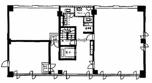 村井ビル 平面1