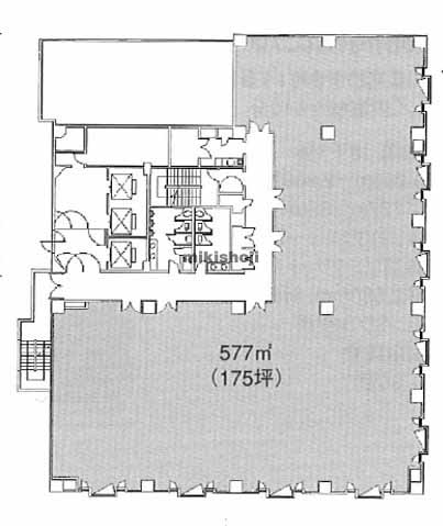 菅井・ニッセイビル 平面1
