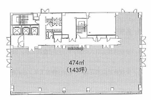 ニッセイ徳島ビル 平面1