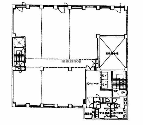 サンコーポ徳島ビル 平面1