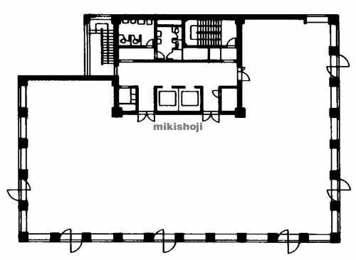 オカバ高知ビル 平面1