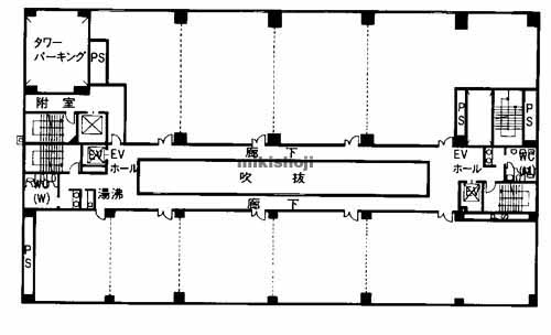 鳥取駅前ビル 平面1