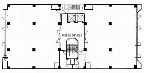 第２富山電気ビルディング 平面1
