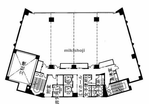 明治安田生命富山ビル 平面1