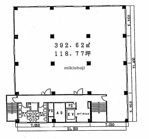 金沢青葉ビル 平面1