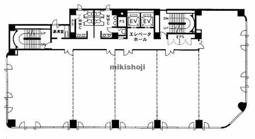 損保ジャパン福井ビル 平面1