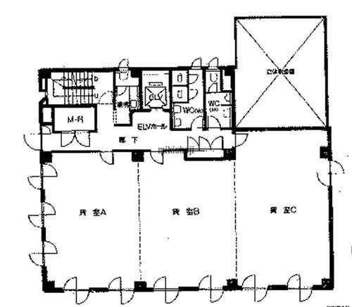 あいおいニッセイ同和損保福井ビル 平面1