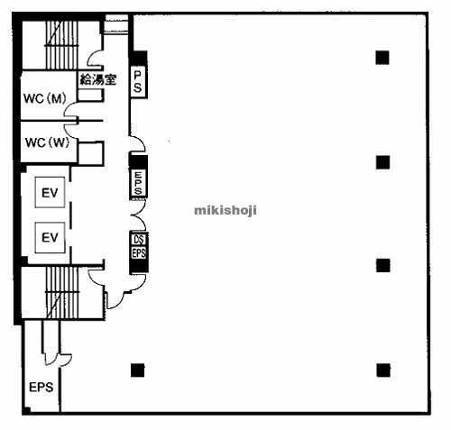 戎橋ビル 平面1