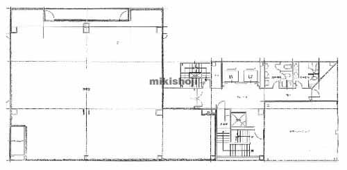 ２１心斎橋ビル 平面1