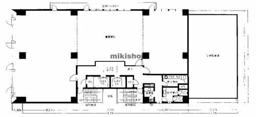 大阪ＢＸビル 平面1