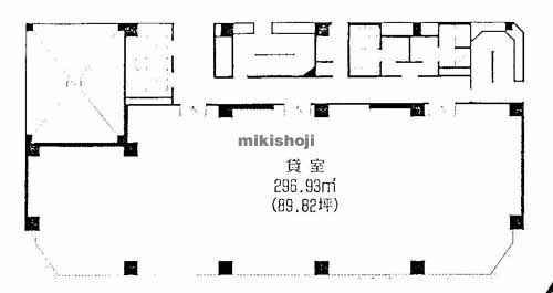 いちご南森町ビル 平面1