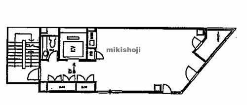 日本橋エクシーリスビル 平面1