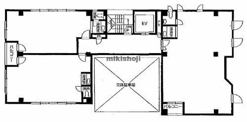 上本町・上汐・生玉町・生玉前町のアンビション三和Ⅱ 平面1