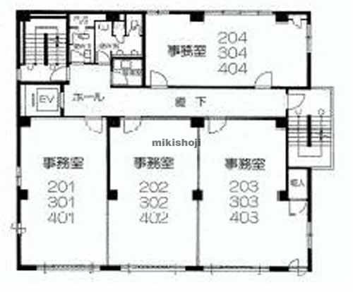 新大阪弘栄ビル 平面1