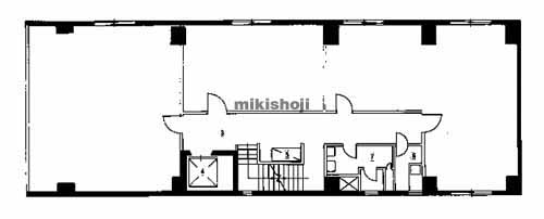 辻井ビル 平面1