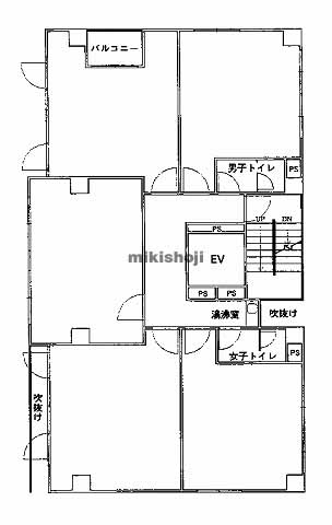 ＮＬＣ新大阪１１号館 平面1
