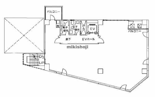 天しもビル 平面1