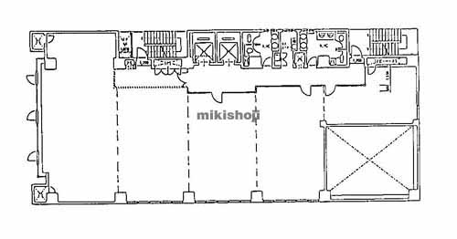 トーケン大阪ビル 平面1