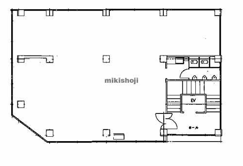 谷三会館ビル 平面1