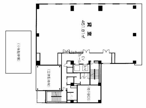 アーバネックス御池ビル東館 平面1