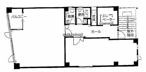 グローリー２１ビル 平面1
