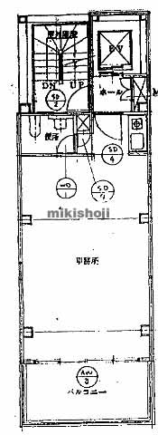 よし喜ビル 平面1