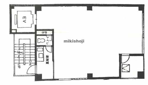 井門四条東洞院ビル 平面1