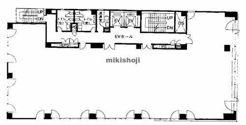 瓦町～久太郎町の大一ビル 平面1
