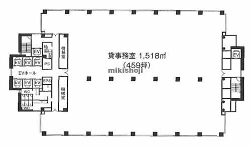 コスモプラザビル 平面1