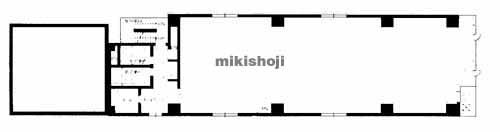 三井船場ビル 平面1