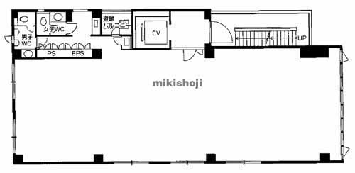 Ｋ．Ｃ．ＤＯＤＯＢＬＤ　（百々ビル） 平面1