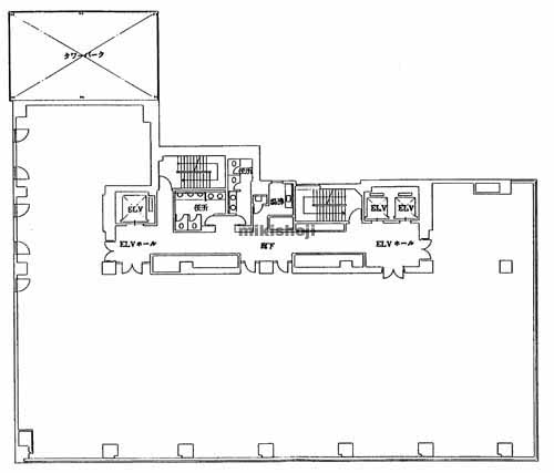 南船場のＰＨＯＥＮＩＸ南船場 平面1