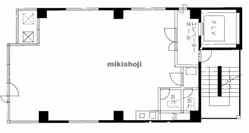 平野町ときわビル 平面1