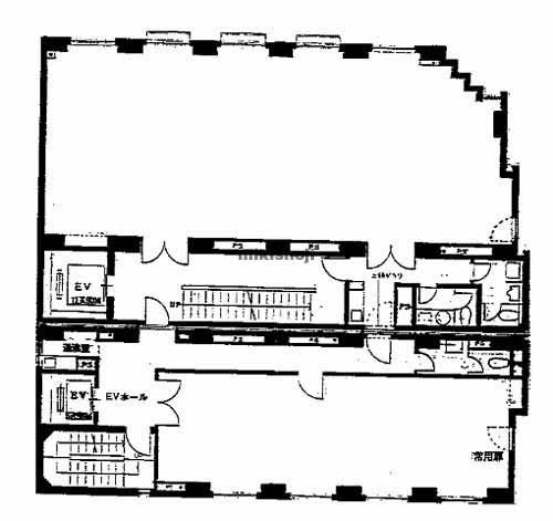 桜橋上島ビル 平面1