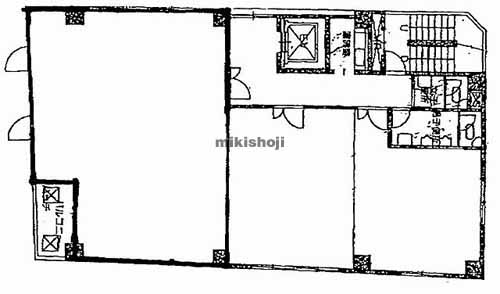 梅田タナダビル 平面1