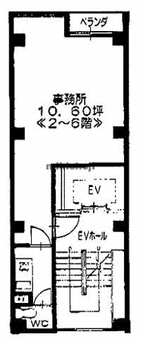 西村ビル 平面1