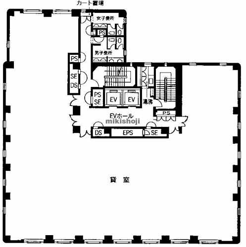 大同生命神戸ビル 平面1