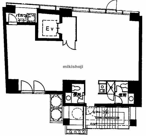 東西線アクセスビル 平面1