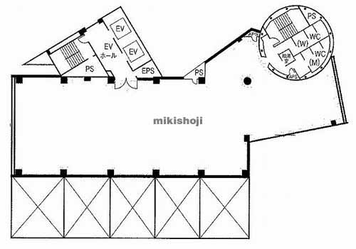 阪急ファイブアネックス 平面1