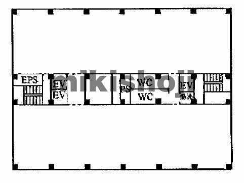 西神南センタービル 平面1