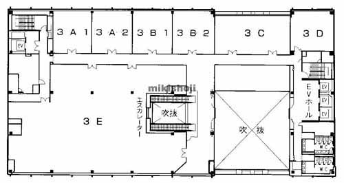 南海堺駅ビル 平面1