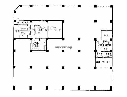 安土町センタービルディング 平面1
