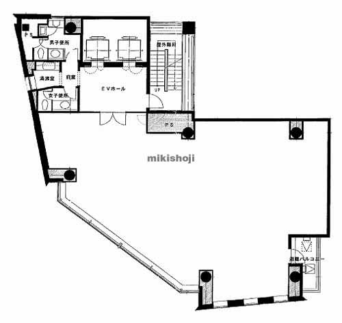 ＡＣＮ神戸三宮ビル 平面1